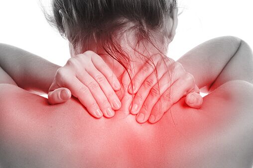 neck pain with cervical osteochondrose