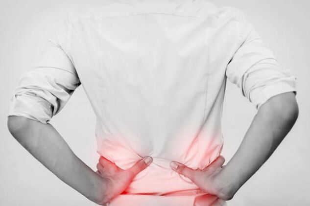 causes of back pain due to kidney
